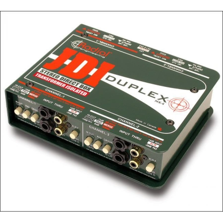 Двухканальный пассивный дибокс Radial JDI Duplex