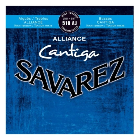 Струны для классической гитары SAVAREZ 510AJ  Alliance Cantiga Blue high tension