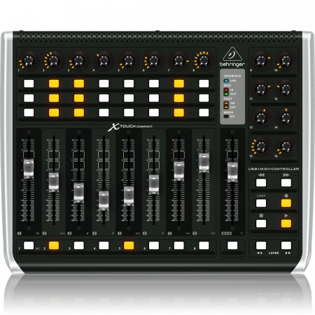 Компактный USB/MIDI-контроллер Behringer X-Touch Compact