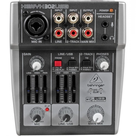 Микшерный пульт Behringer 302USB