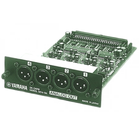 Изображение 1 (Карта DA (XLR-папа x 4) Yamaha MY4-DA)