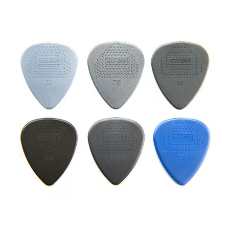 Медиаторы Nylon Max Grip Standard DUNLOP 449R0.73