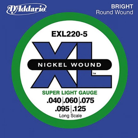 Струны D`Addario EXL-220-5