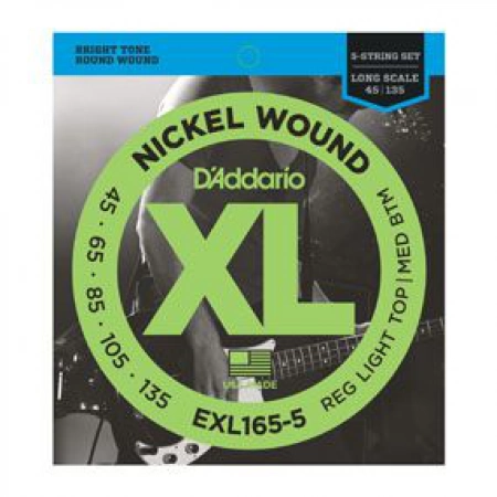 Струны D`Addario EXL165-5