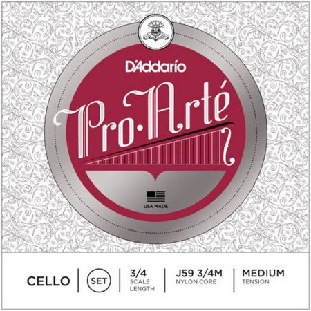 Струны для виолончели D`Addario J59 3/4M