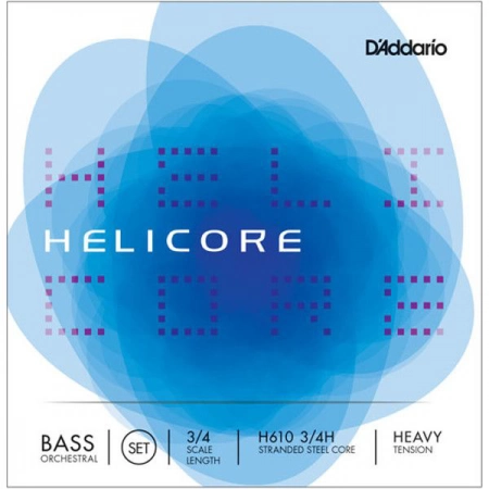 Струны контрабасовые Heavy  3/4 D`Addario H610 3/4H