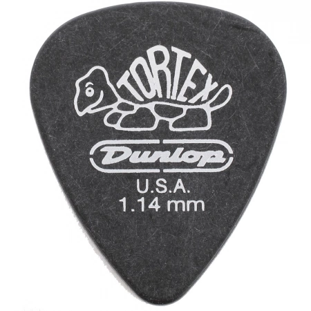 Медиаторы Tortex Pitch Black DUNLOP 488R1.14