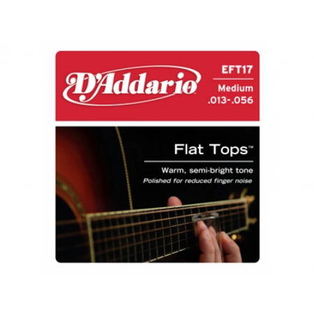 Струны для акустической гитары D`Addario EFT-17