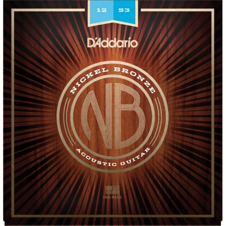 Струны для акустической гитары D`Addario NB1253