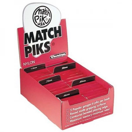 Медиаторы Match Picks DUNLOP 448R.73
