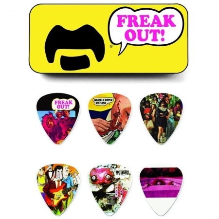 Сувенирный набор медиаторов DUNLOP ZAPPT01M  Frank Zappa