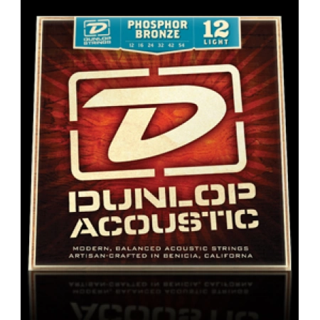 Струны для 12-ти струнной акустической гитары DUNLOP DAP1252J