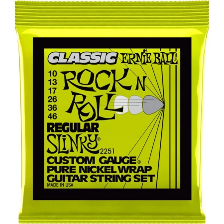 Струны для электрогитары ERNIE BALL 2251