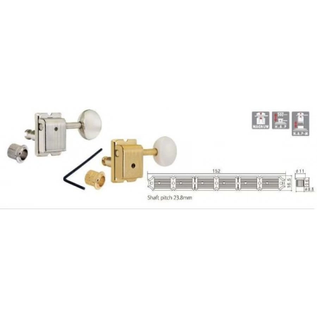 Колки Vintage style GOTOH SD91-05M-N-(L6)