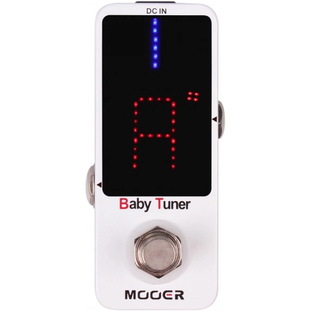 Мини-педаль тюнер MOOER Baby Tuner