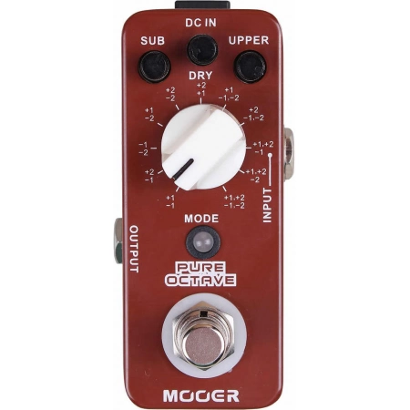 Мини-педаль Multi-mode Clean Octaver MOOER Pure Octave