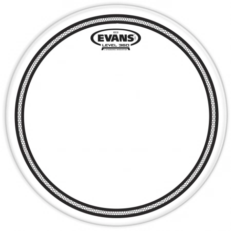 Пластик для том тома Evans TT08EC2S  Edge Control Clear SST