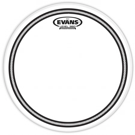 Пластик для том тома Evans TT10EC2S  Edge Control Clear SST