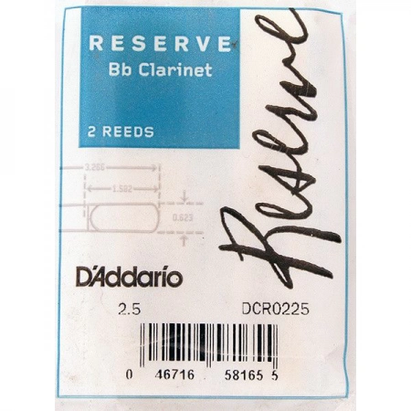Трости для кларнета Bb D`Addario DCR0225