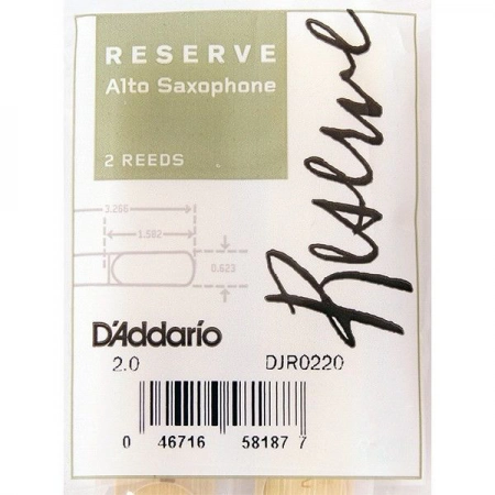 Трости для альт-саксофона D`Addario DJR0220