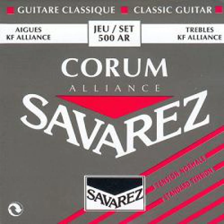 Струны SAVAREZ 500AR  Corum Alliance Red standard tension