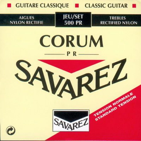 Струны SAVAREZ 500PR  Corum Traditional Red standard tension