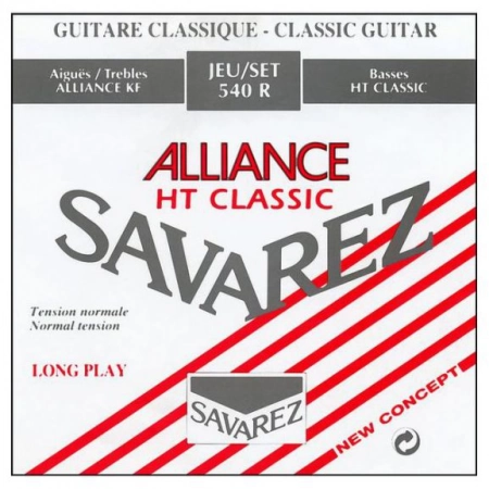Струны SAVAREZ 540R  Alliance HT Classic Red standard tension