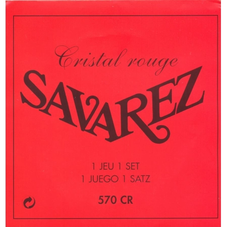 Струны SAVAREZ 570CR  Cristal Soliste Red normal tension