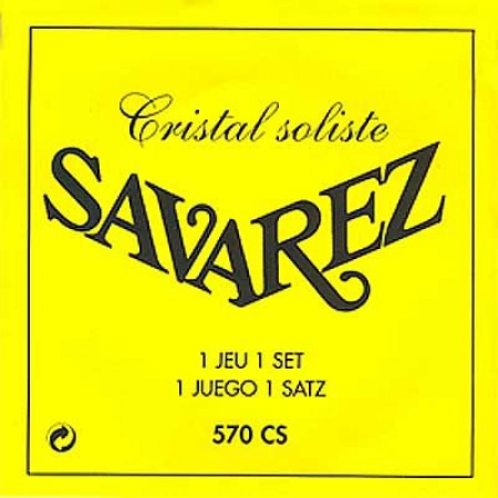 Струны SAVAREZ 570CS  Cristal Soliste Yellow high tension