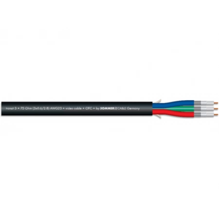 3-канальный видеокабель Sommer Cable 600-0851-03