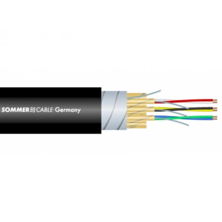 Многоканальный симметричный аудиокабель (мультикор) Sommer Cable 100-0051-12+2