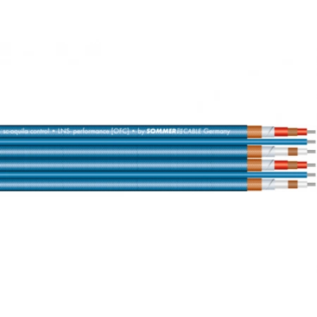 4-канальный плоский аудиокабель HiFi класса Sommer Cable 800-0152