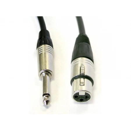 Изображение 2 (Кабель аудио JACK моно - XLR гнездо AVC Link CABLE-954/10-Black)