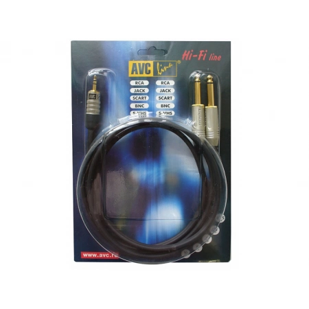 Изображение 2 (Проф. аудио кабель JACK 3.5 (Stereo) - 2*JACK 6.3 (Mono) AVC Link CABLE-925/5.0)