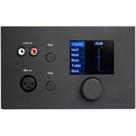Изображение 2 (Настенная панель, контроллер управления Audac DW5065/B)