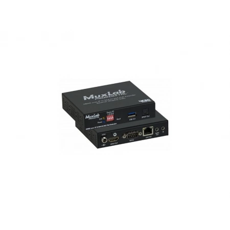 Изображение 1 (Передатчик-энкодер HDMI и Audio over IP, сжатие H.264/H.265, с PoE MuxLab 500762-TX)