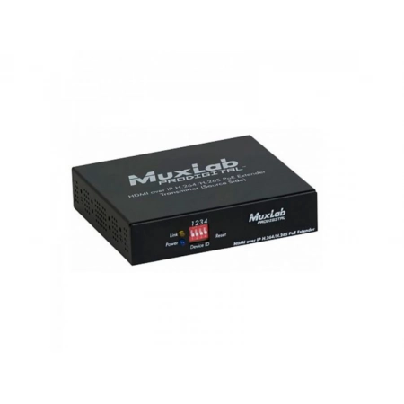 Изображение 2 (Передатчик-энкодер HDMI и Audio over IP, сжатие H.264/H.265, с PoE MuxLab 500762-TX)