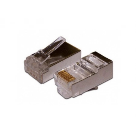 Разъем RJ45 TWT NC-RJ-45(8p8c)sh=  TEL-0080 shield