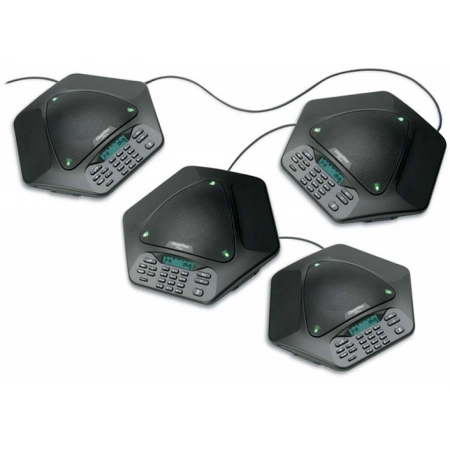 Комплект из четырех аналоговых телефонов Clearone MAXAttach plus two