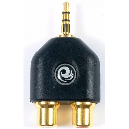 Переходник RCAx2 (female) - mini jack stereo (male) Planet Waves PW-P047C