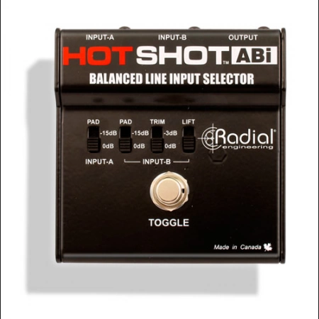 Изображение 1 (Переключатель между двумя балансными сигналами Radial HotShot ABi)