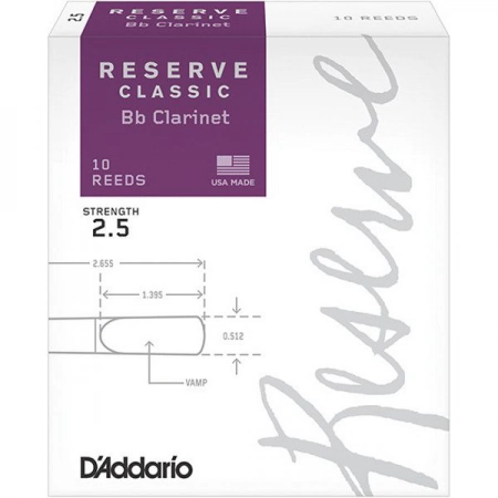 Изображение 1 (Трости для кларнета Bb DAddario DCT1020)