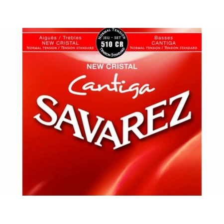 Изображение 2 (Струны для классической гитары SAVAREZ 510CR  New Cristal Cantiga Red standard tension)