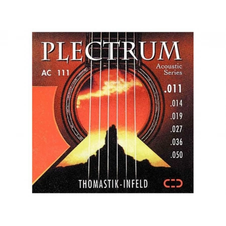 Изображение 2 (Струны для акустической гитары Plectrum Bronze THOMASTIK AC111)