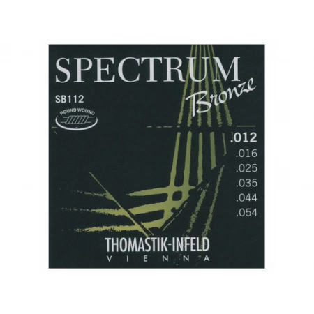 Изображение 2 (Струны для акустической гитары THOMASTIK SB 112  Guitar Strings Set(12-54))