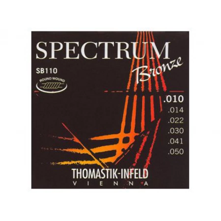 Струны для акустической гитары Spectrum Bronze THOMASTIK SB110