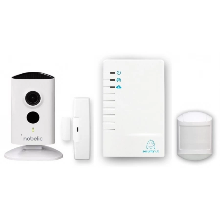 Радиоканальный комплект охранной сигнализации с видеокамерой ТЕКО Security Hub (комплект с видеокамерой)