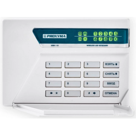 Клавиатура беспроводная для приборов S632 и S400 Проксима SKW-110