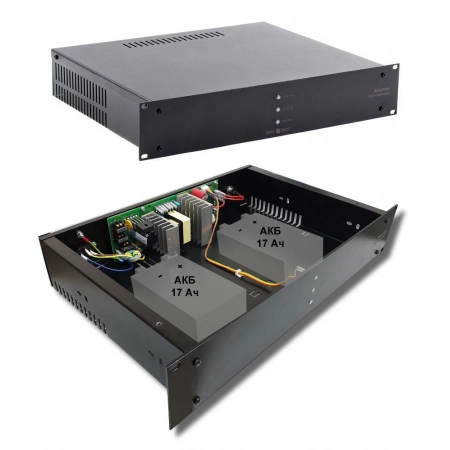 Источник вторичного электропитания резервированный Бастион СКАТ 1200У RACK