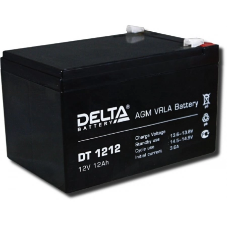 Аккумулятор герметичный свинцово-кислотный Delta Delta DT 1212